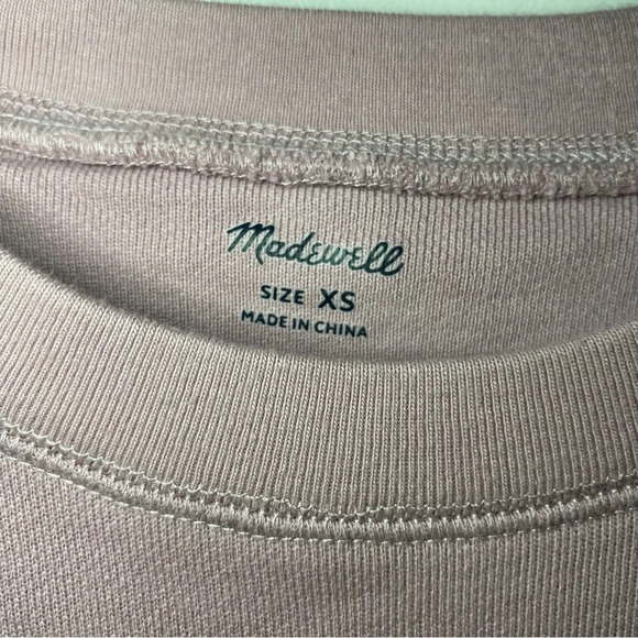 Madewell Dip-Dye (Re)sourced Cotton Swing Sweatshirt XS NWT - Picture 5 of 5